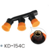 Kaiserdom Agricultural Knapsack Sprayer Spare Parts—Brass Insert Triple Nozzle