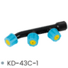 Kaiserdom Agricultural Knapsack Sprayer Spare Parts—Triple Outlet Nozzle Assembly