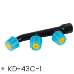 Kaiserdom Agricultural Knapsack Sprayer Spare Parts—Triple Outlet Nozzle Assembly
